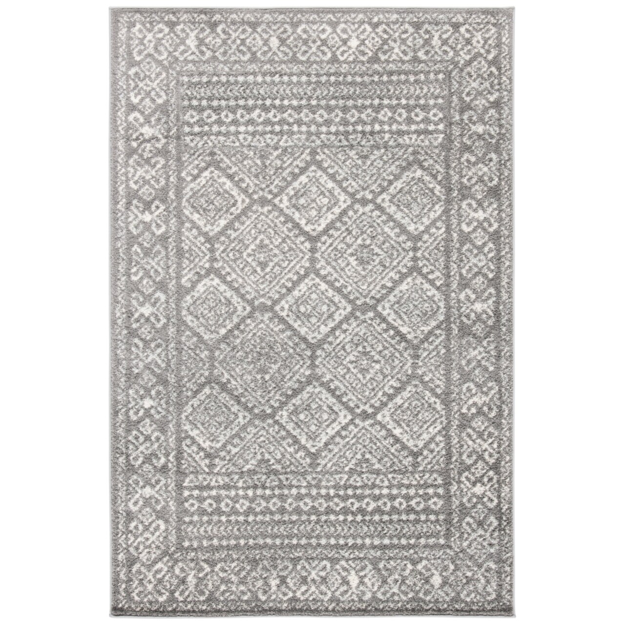 Safavieh Tulum Collection TUL264F Dark Grey / Ivory Rug